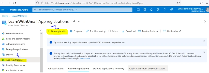 Azure AD Integration with Angular and ASP.NET Core Web API