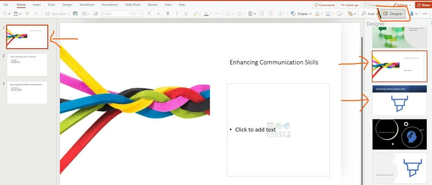 Designer AI Feature