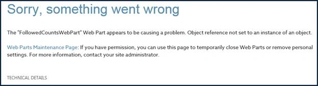 error