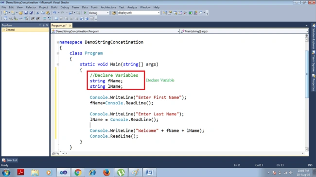 Concatenation
