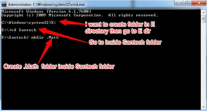 command prompt