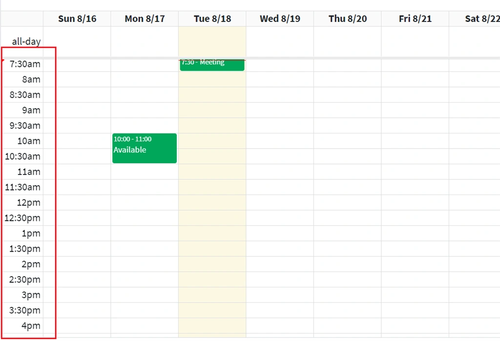 Full Calender integration in mvc