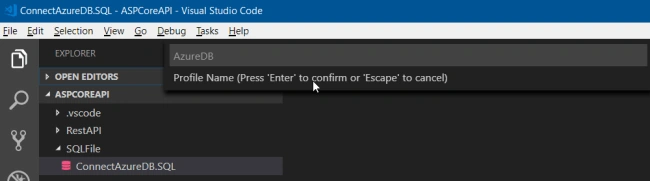Learn About Azure SQL Server Using VS Code