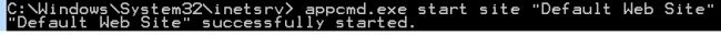 Start Site Command