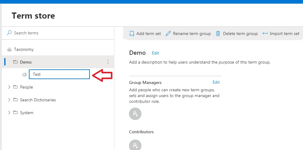 How To Create And Delete Managed Metadata Terms In The Term Store