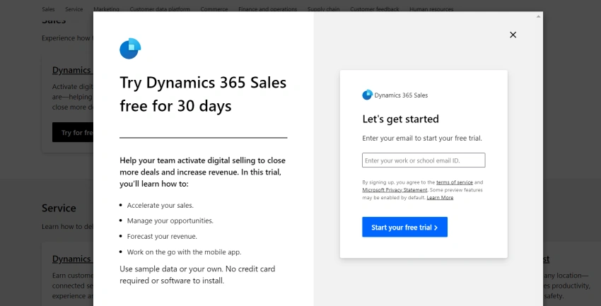 How To Create Dataverse Trial Environment