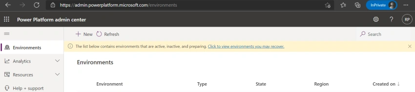 How To Create Dataverse Trial Environment