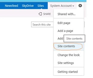 Site Content
