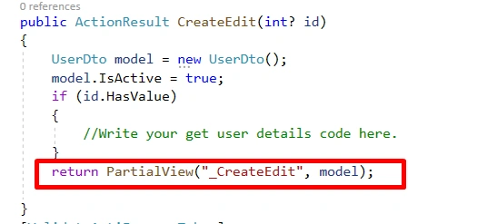Model Popup In ASP.NET Core 3.1
