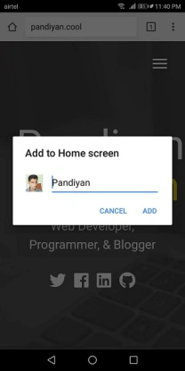 Progressive Web Apps
