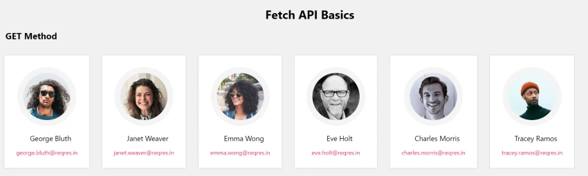 	 JavaScript Fetch API Made Easy
