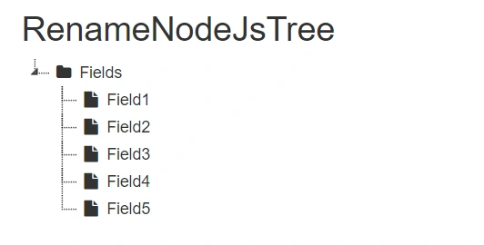 Rename Node using jsTree