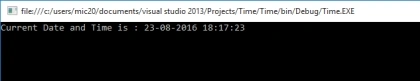 Output