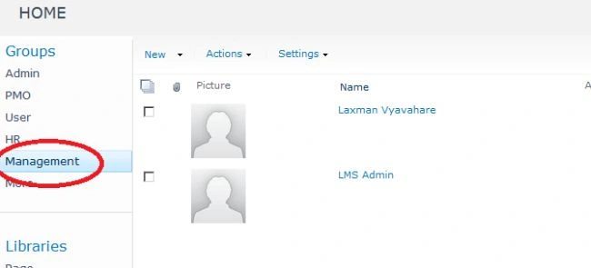 Create User Group