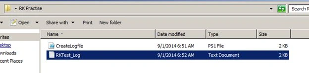 Log File