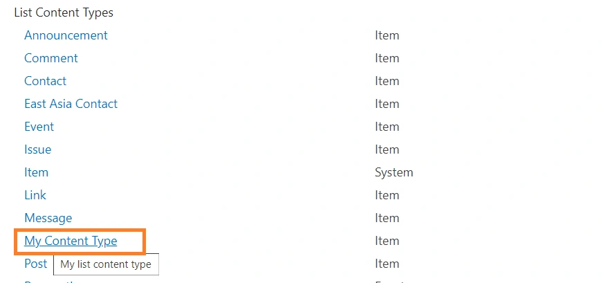 Creating Content Type And Field Using JSOM