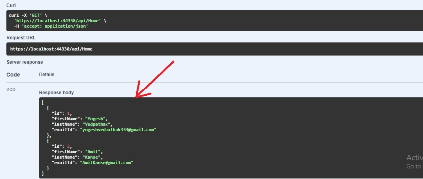 How to configure Swagger UI in Aspnet core web Api
