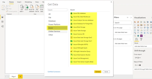 Learn About Power BI Data Source Options And SQL Database Connection