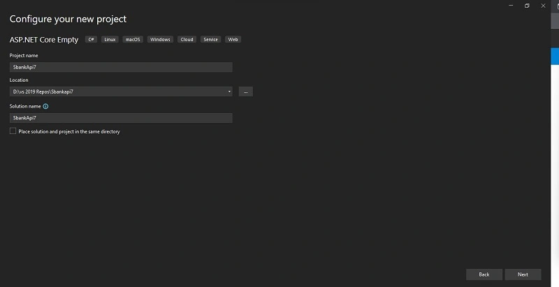 ASP.NET Core Web Api using 6.0 With Entity FrameWork & Sql Procedure