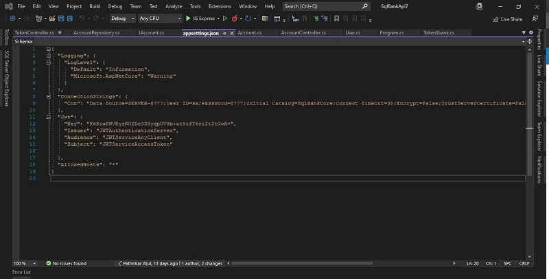 ASP.NET Core Web Api using 6.0 With Entity FrameWork & Sql Procedure