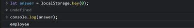localStorage.key()