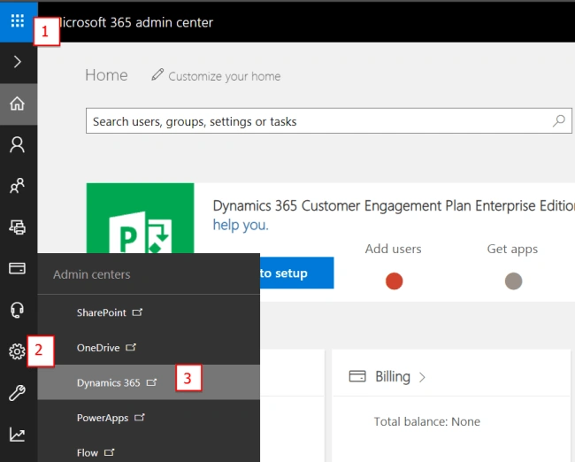 Reset your Dynamics 365