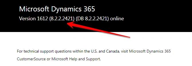Reset your Dynamics 365