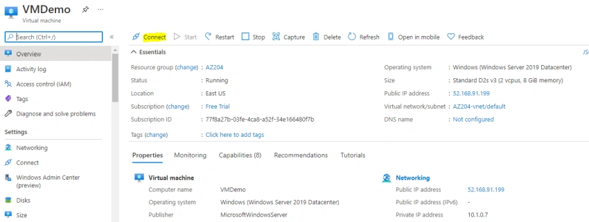 How To Create Virtual Machine Using Azure