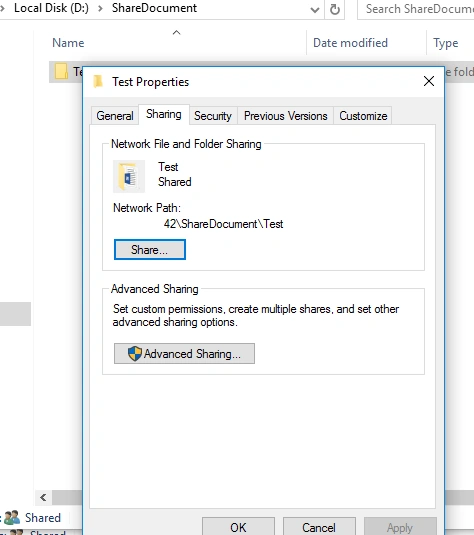 Local Shared Path To SharePoint Document Library
