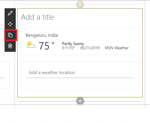SharePoint Online Modern UI - Duplicate Section Or Webpart