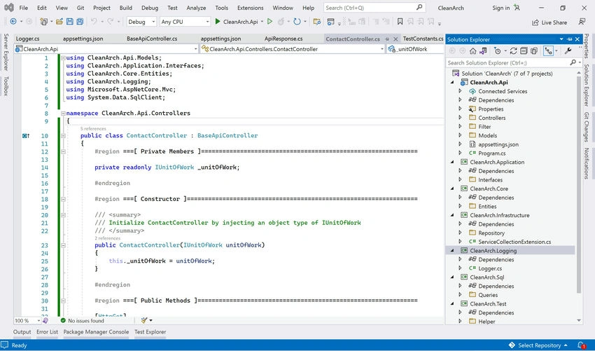 Solution Explorer