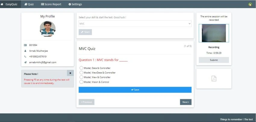 EasyQuiz