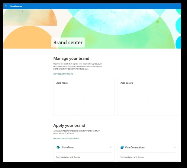 Brand Center app