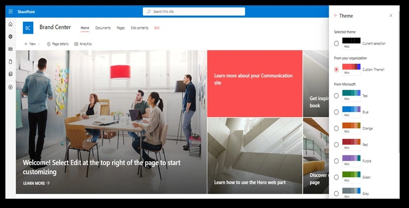 Custom Theme