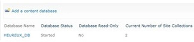 add a contact database