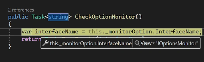 Options Pattern in .NET 6.0