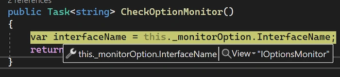 Options Pattern in .NET 6.0