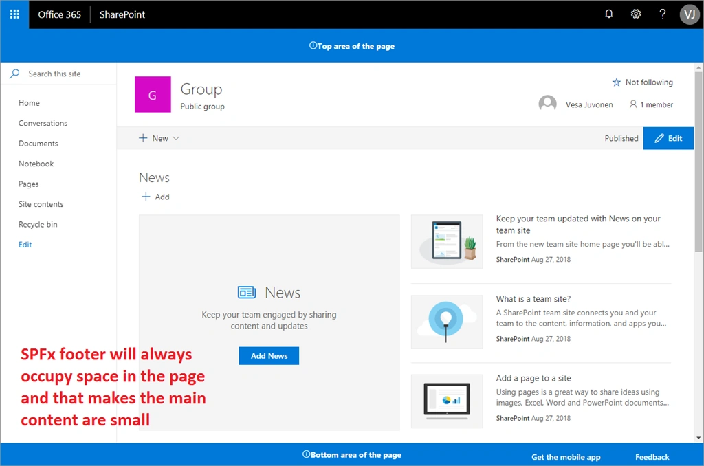 Advantage And Limitations Of SharePoint Online Modern Communication Site
