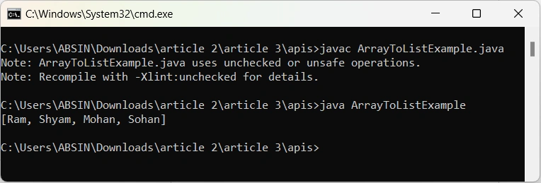 How To Convert Array To List In Java