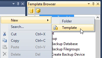 Template explorer
