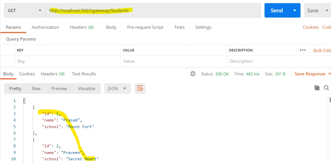 API Gateway In .NET 6.0 Using Ocelot
