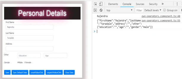 Reactive Forms