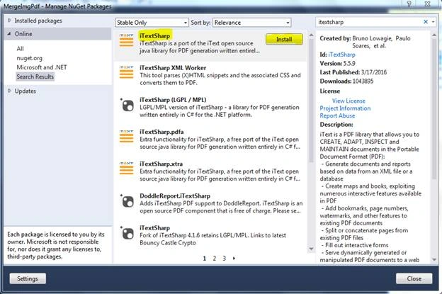 Package Manage
