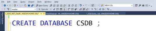 Create DB