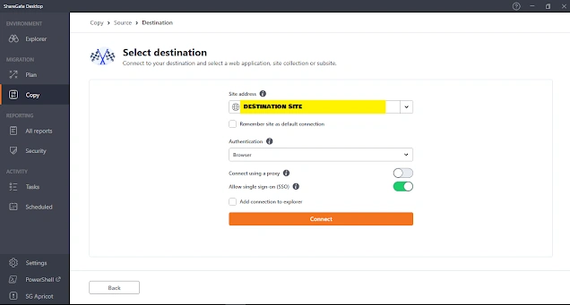 Sharegate Migration SharePoint 2013 to SharePoint Online