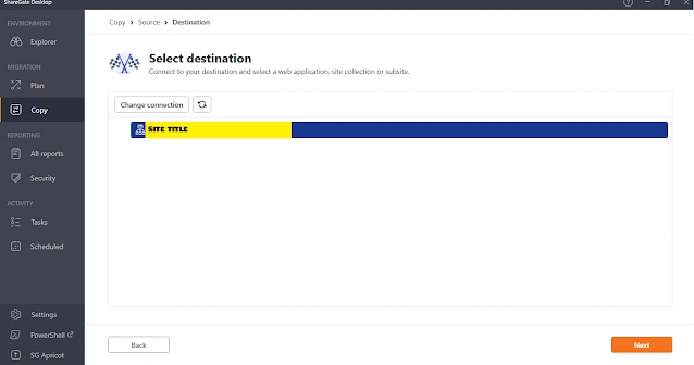 Sharegate Migration SharePoint 2013 to SharePoint Online