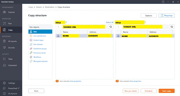 Sharegate Migration SharePoint 2013 to SharePoint Online