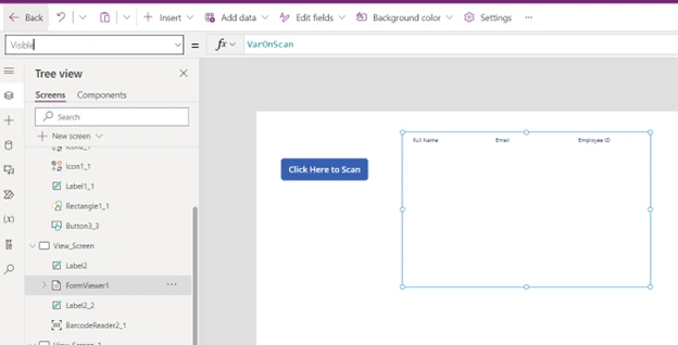 Scan Barcode using Power Apps