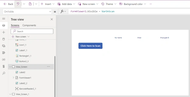 Scan Barcode using Power Apps