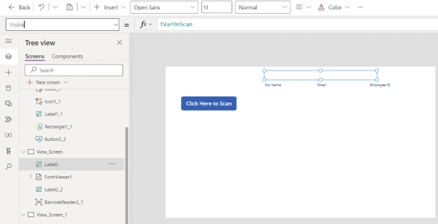 Scan Barcode using Power Apps
